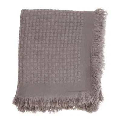 Saro Acrylic Throw In Slate
