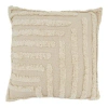 Saro Adelaide Collection Cotton Throw Pillow In Polyester