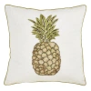 Saro Ananas Cotton Throw Pillow