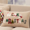 Saro Ariadne Rectangular Cotton Pillow Cover & Insert In Polyester,polyfill