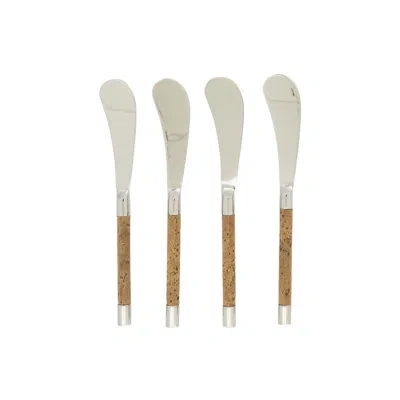 Saro Artisan Cork-handled Spreader Set
