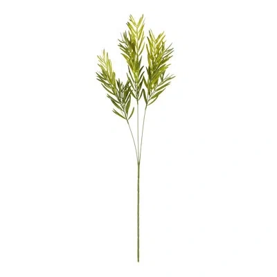 Saro Asparagus Faicatus Spray Floral Accent (set Of 24) In Green