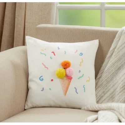 Saro Avery Quinn Square Pillow Cover & Insert