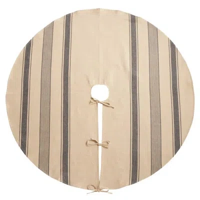 Saro Banded Tree Skirt In Navy Blue