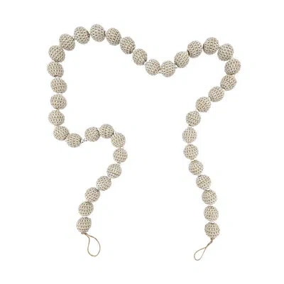 Saro Bedazzled Beaded Garland