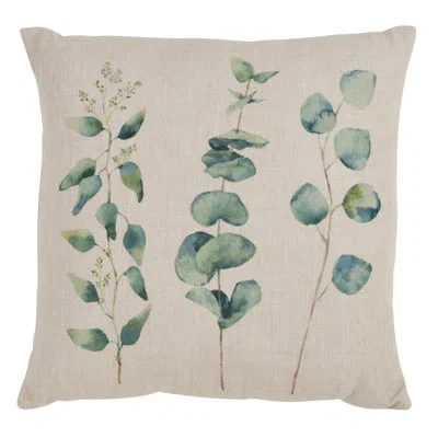 Saro Botany Throw Pillow