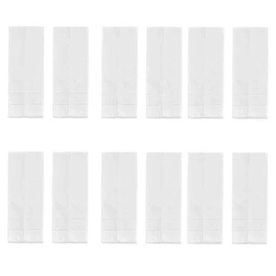 Saro Classic Assorted Linens Set In White