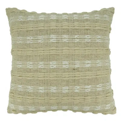 Saro Corinna Collection Polyester Throw Square Pillow Cover In Pillow Cover Only - No Insert