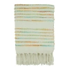 Saro Cotton Blend Throw In Multi