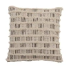 Saro Cotton Throw Pillow In Polyester,polyfill