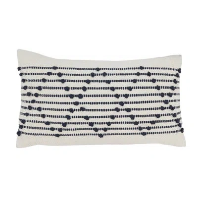 Saro Earling Design Cotton Pillow Cover In Pillow Cover Only - No Insert