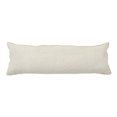 Saro Embroidered Snow Flake Throw Pillow Cover In Pillow Cover Only - No Insert