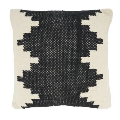 Saro Geometric Harmony Down Filled Throw Pillow