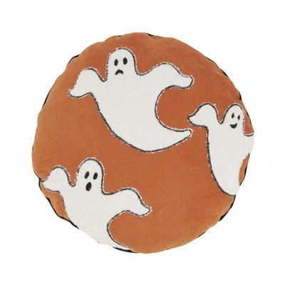 Saro Ghost Poly Filled Throw Pillow