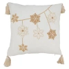 Saro Hallel Collection Throw Pillow In Polyester,polyfill