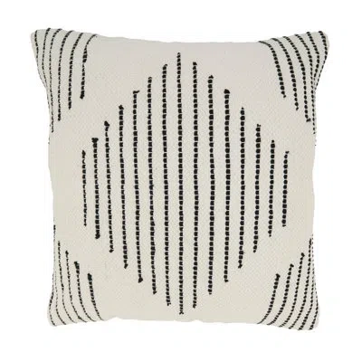 Saro Indi Collection Geometric Pillow Cover