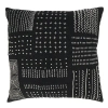 Saro Jacoby Collection Throw Pillow In Black