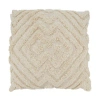 Saro Jenae Collection Cotton Throw Pillow In Chevron,polyester