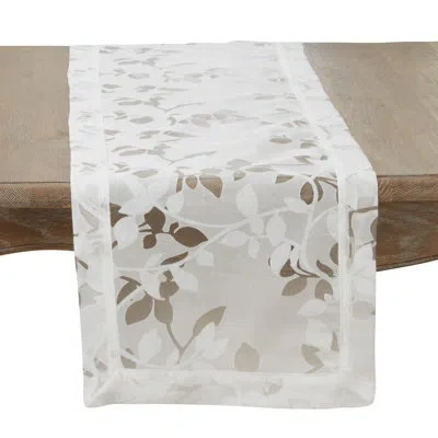 Saro Kailani Collection Dining Linens In White