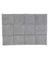 Saro Lifestyle Artisan Block Print Placemat Set Of 4, 14"x20" In Navy Blue