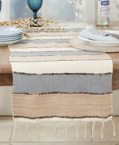 Saro Lifestyle Boho Collection In Black,natural