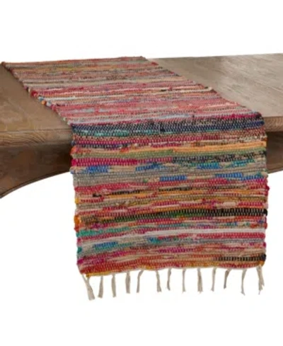 Saro Lifestyle Chindi Runner In Multi