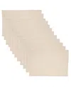 Saro Lifestyle Classic Charm Placemat, Set Of 12 In Natural