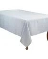 Saro Lifestyle Classic Stitched Plaid Tablecloth, 65" X 104"