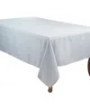 Saro Lifestyle Classic Stitched Plaid Tablecloth, 65" X 180"