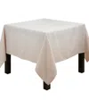 SARO LIFESTYLE CLASSIC STITCHED PLAID TABLECLOTH, 70" X 70"