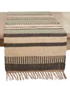 Saro Lifestyle Desert Dreamscapes Kilim Table Runner, 16" X 72" In Multi
