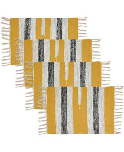 Saro Lifestyle Desert Horizon Placemats, 12" X 18" In Multi