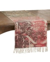 Saro Lifestyle Distressed Rug Runner In Multi