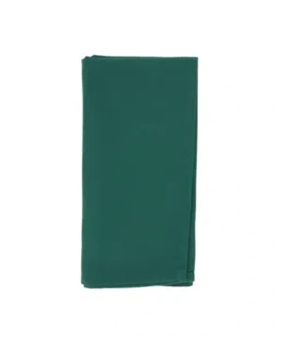 Saro Lifestyle Everyday Design Cloth Table Napkins, Set Of 12, 20" X 20" In Medium Green