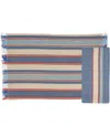 Saro Lifestyle Everyday Plaid Placemats And Napkins, Set Of 8 In Red,white,blue