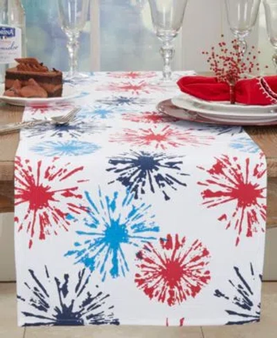 Saro Lifestyle Fireworks Collection In White