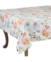 Saro Lifestyle Flock Of Birds Topper In Multi