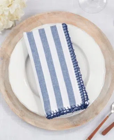 Saro Lifestyle Lively Pompom Border In Pink