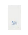Saro Lifestyle Ocean Treasures Embroidered Octopus Napkin Set Of 6, 20"x20" In White