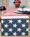 Saro Lifestyle Patriotic Collection In Red,white,blue