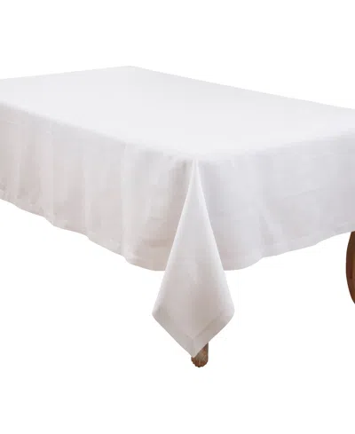 Saro Lifestyle Pure Linen Tablecloth, 59" X 104"