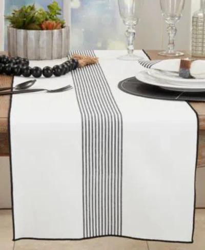 Saro Lifestyle Refined Collection In Black,white