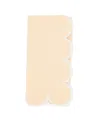 Saro Lifestyle Scalloped Hem Napkin Set Of 4,20"x20" In Blush