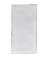 Saro Lifestyle Sheer Elegance Burnout Voile Vine Design Napkin Set Of 4, 20"x20" In White