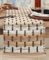 Saro Lifestyle Tailored Stripe Collection In Natural