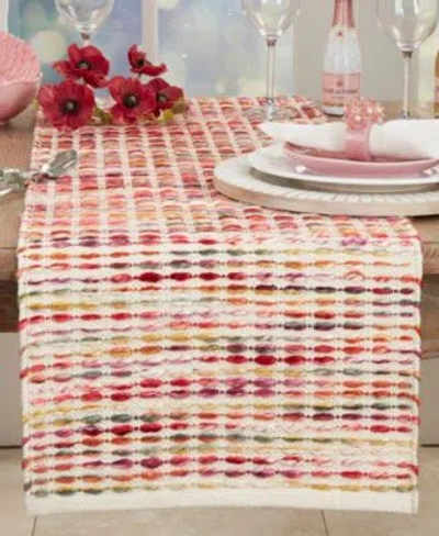 Saro Lifestyle Woven Collection In Blue