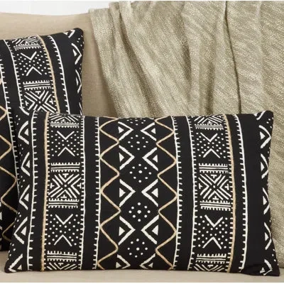 Saro Malian Collection Mud Cloth Pillow, Cover Only