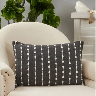 Saro Marilla Rectangular Cotton Pillow Cover