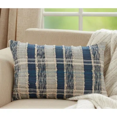 Saro Maximus Rectangular Cotton Pillow Cover