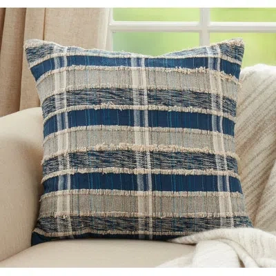Saro Maximus Square Cotton Pillow Cover